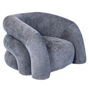 Pompeii Lounge Chair, Charcoal